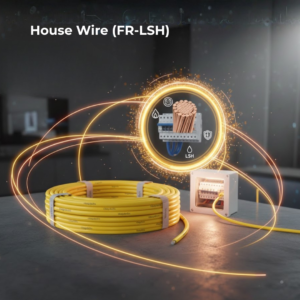 SINGLE CORE FR-LSH PVC INSULATED COPPER CONDUCTOR (UNSHEATHED) FLEXIBLE CABLES, 1100 VOLT