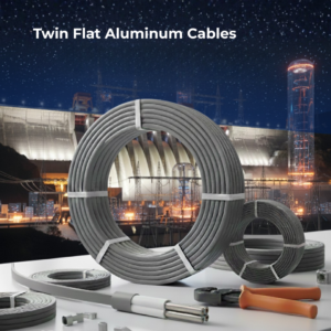 TWIN FLAT ALUMINUM CABLES