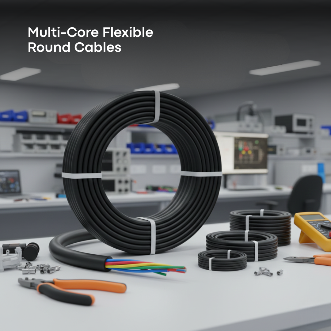 Multi-Core Flexible Round Cables